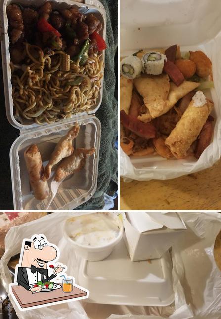 Еда в "Hong Kong Jade Buffet"