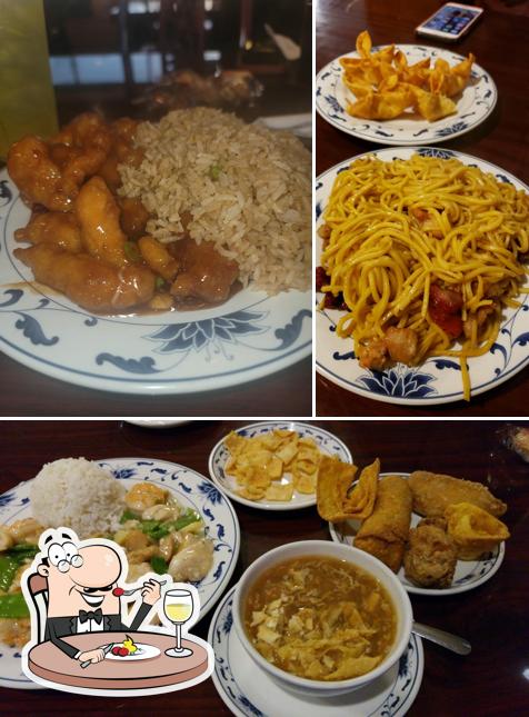 Food at Pearl Garden Chinese Restaurant