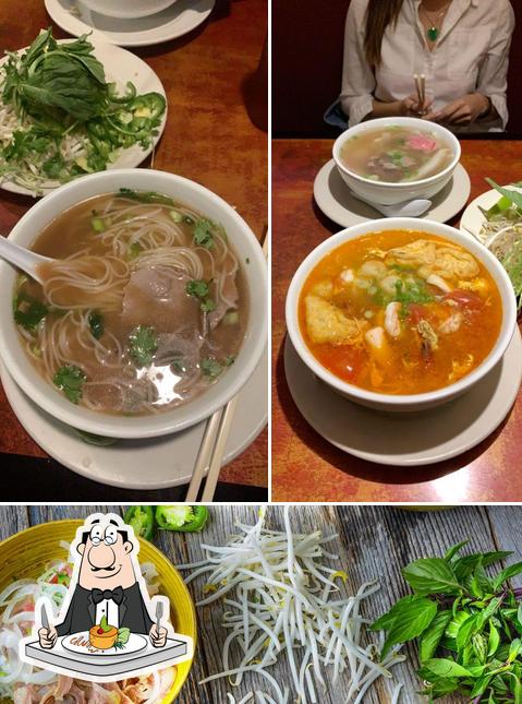 Food at Pho Dat Thanh