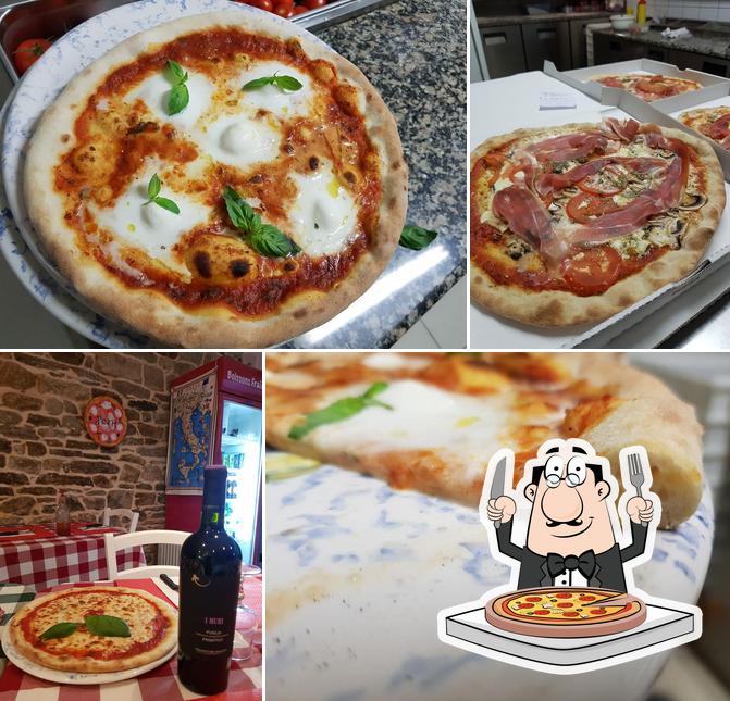 Pick pizza at Restaurant et Pizzeria I Borgia