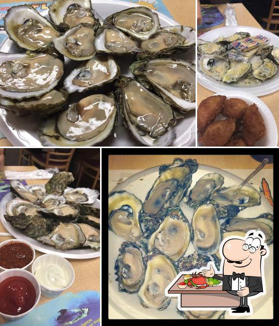Get seafood at Shell Oyster Bar