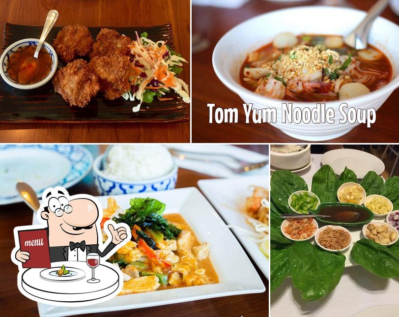 Platos en Spice Me Thai Cuisine