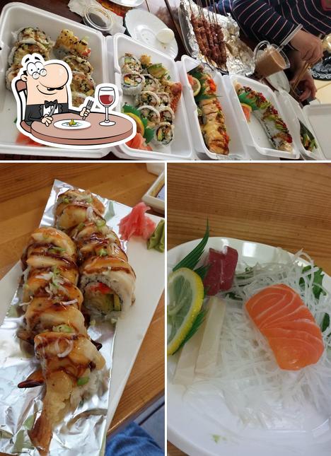 Food at Sushi Park