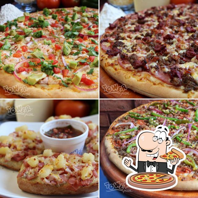 Elige una pizza en Tower Pizza - Plaza Forum