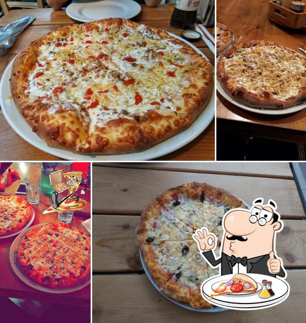 Elige una pizza en Bronzo Pizza
