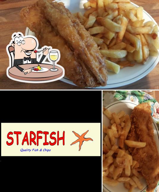 Еда в "Starfish"