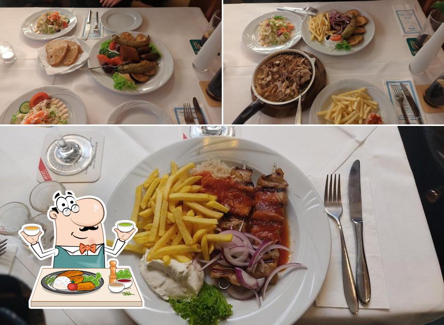 Essen im Griechisches Restaurant Hellas - seit 1985