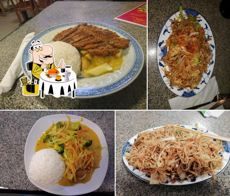 Nourriture à Asia Wok