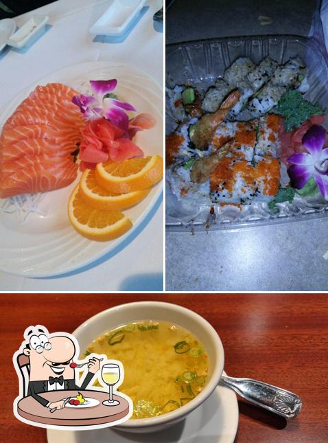 Comida en Bangkok Sushi