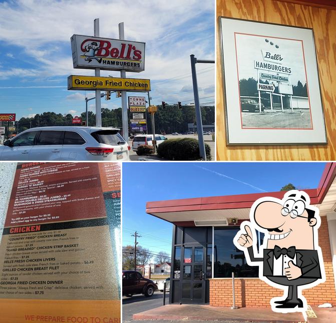 See this picture of Bell's Drive-In Restaurant