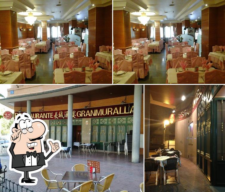 The interior of Restaurante Gran Muralla