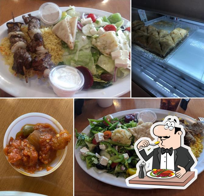 Food at Greeko’s Grill & Café