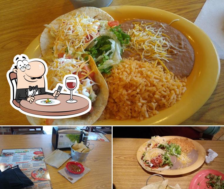 Food at El Molcajete Mexican Restaurant & Bar