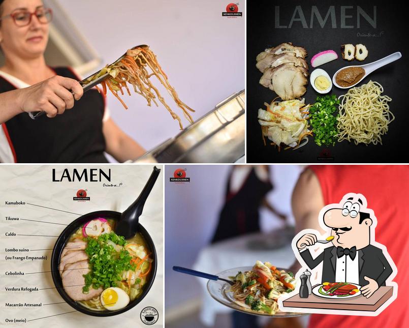 Comida em Kenko Lamen - Japanese Noodle