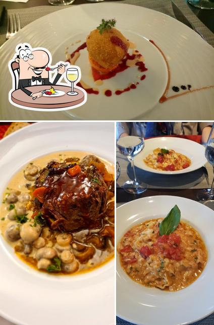 Еда в "La Chatelle - Castello d'Enzo"