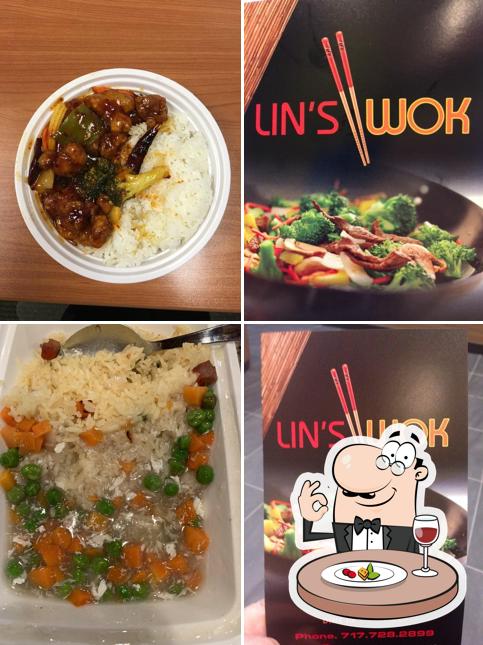 Food at Lins Wok
