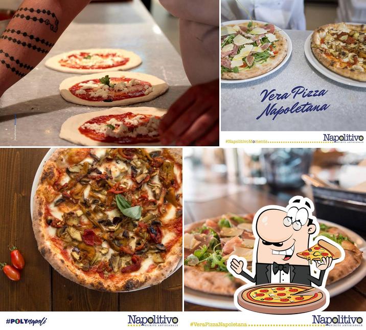 Order pizza at Napolitivo