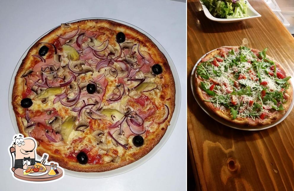 Prenez des pizzas à Pizzeria Grotta