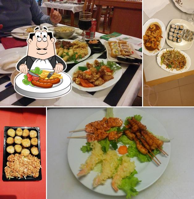 Food at Sushibar Royal Restaurante
