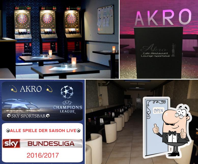 Здесь можно посмотреть изображение ресторана "AKRO Cafe Restaurant Lounge Sportsbar"