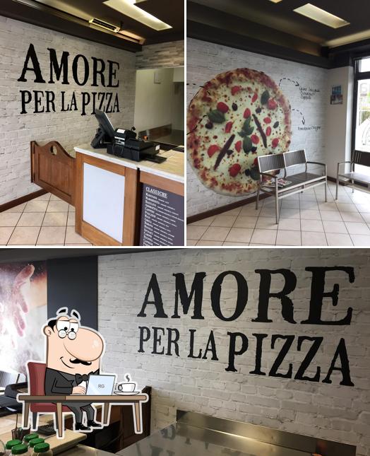 Gli interni di Pizzeria Nuova Idea