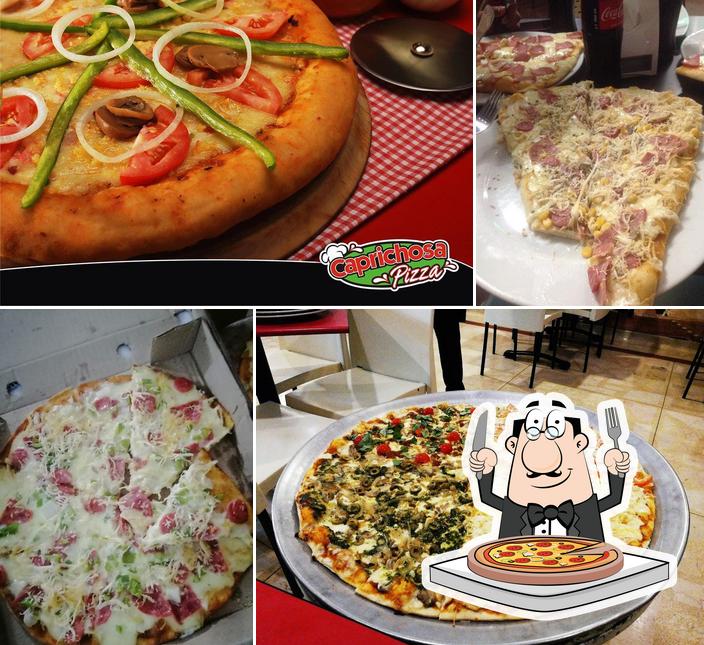 Elige una pizza en Caprichosa Pizza Gourmet