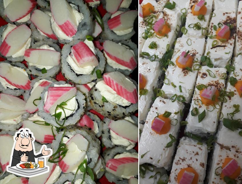 Comida em Daito Sushi