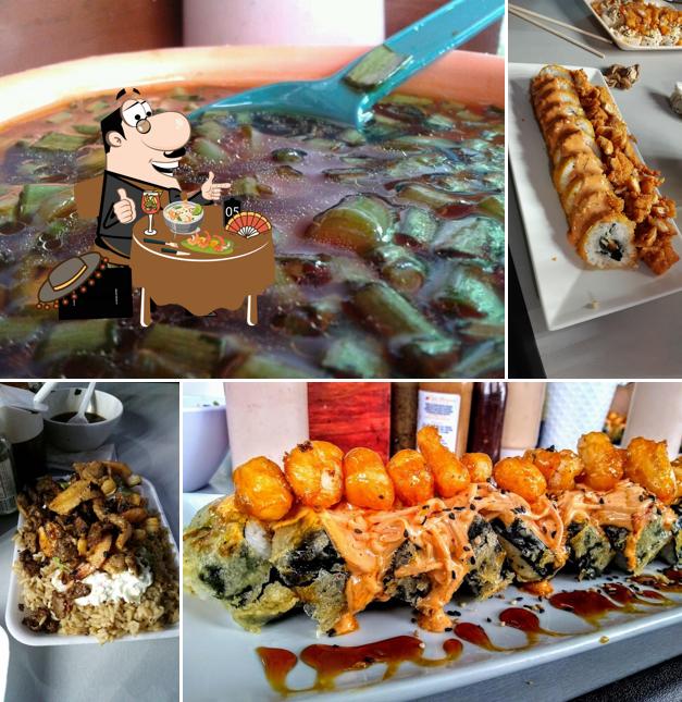 Еда в "Nikki Sushi"