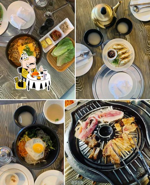 Nourriture à Banchan Korean Restaurant