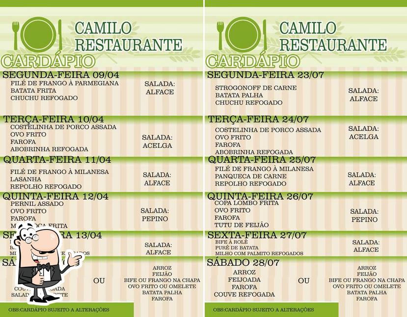 Look at the pic of Camilo Restaurante