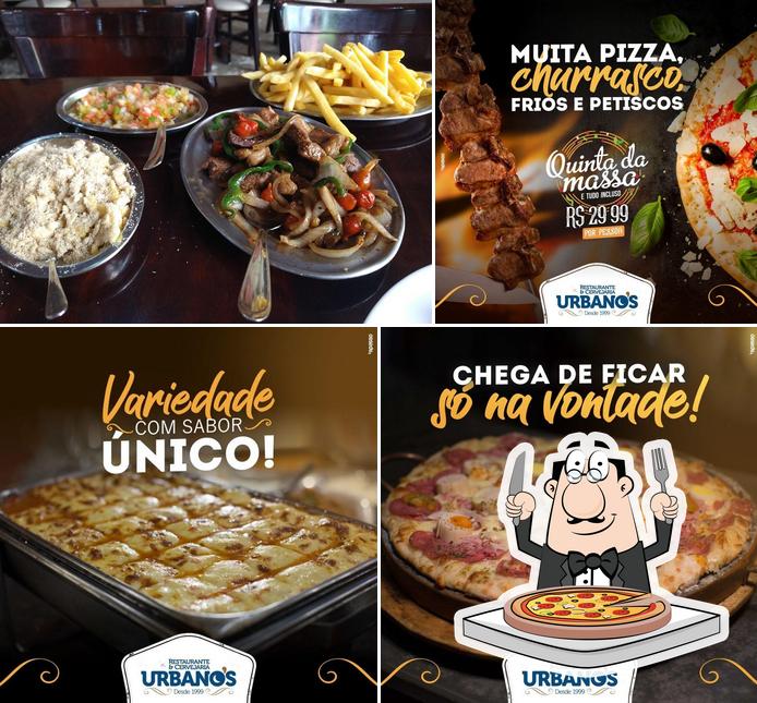 Consiga pizza no Restaurante & Cervejaria Urbano's
