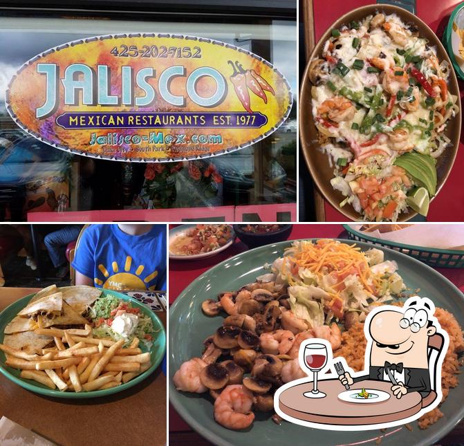 Food at Jalisco Mexican Restaurants