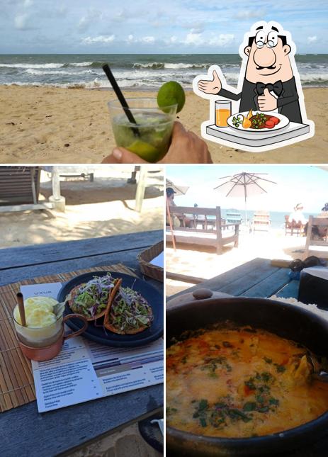 Еда в "UXUA Praia Bar"