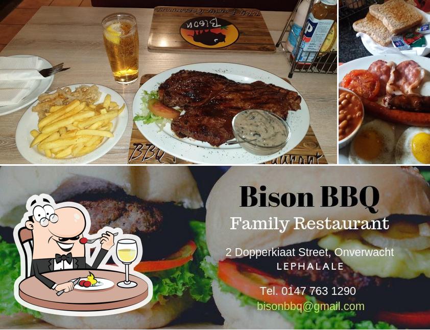 Food at Bison Grill