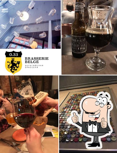 Здесь можно посмотреть фотографию ресторана "Бельгийская брассери '0.33' / Brasserie Belge '0.33'"