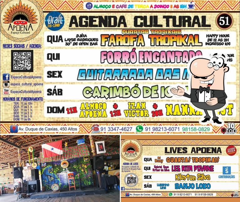Look at the pic of Espaço cultural Apoena