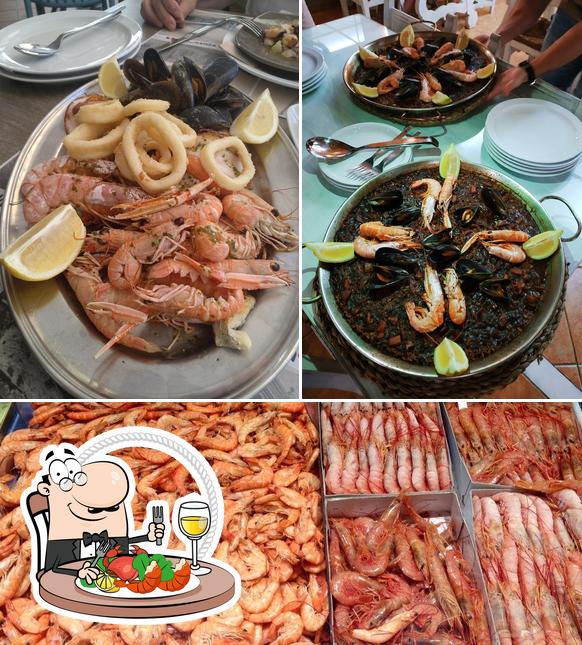Get seafood at Restaurant Maritim