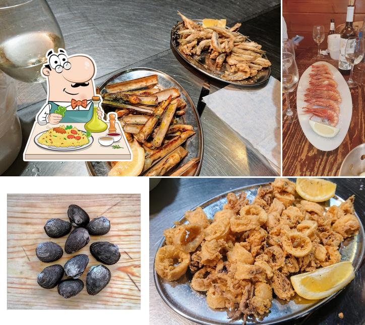 Еда в "Pescaderías D’La Mar"