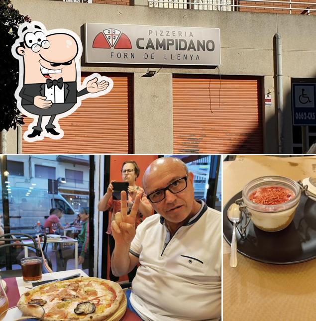 Look at the picture of Pizzeria Campidano forn de llenya