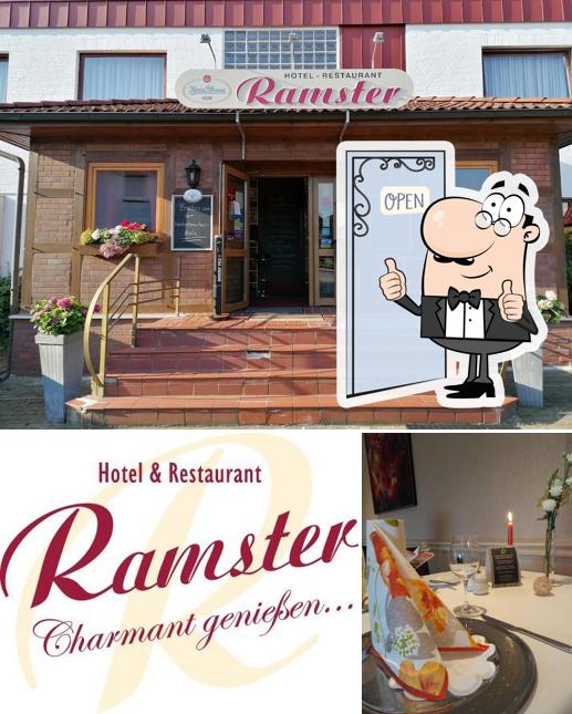 Here's a pic of Hotel Restaurant Ramster