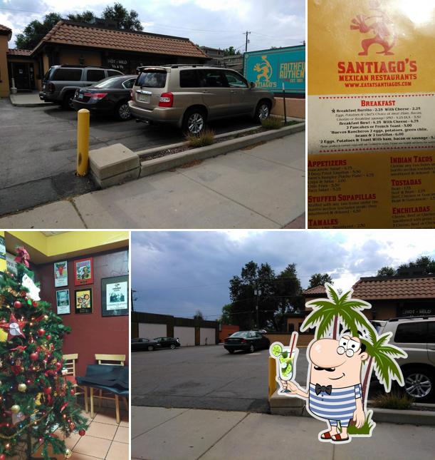 Here's a picture of Santiago's Mexican Restaurant