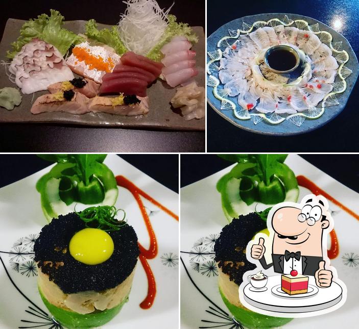 Sushi Haru serve uma variedade de sobremesas