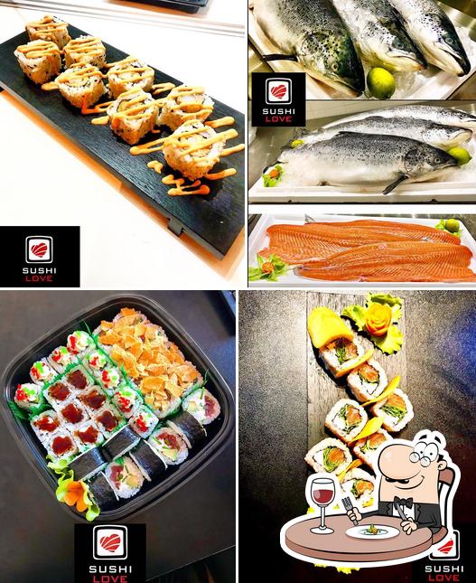 Еда в "Sushi Love"