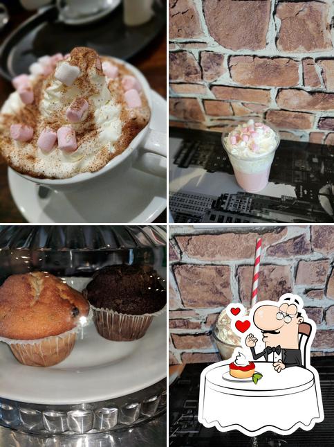 Blitz Coffee Shop & Cafe serves a variety of desserts