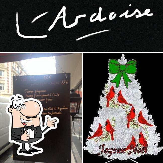 Взгляните на снимок кафе "L'Ardoise"