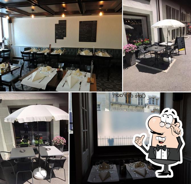 Check out how Café du Paon looks inside