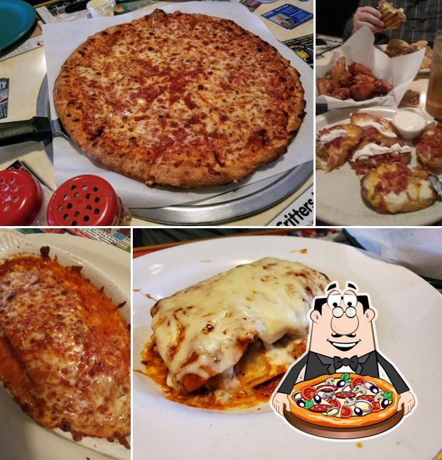 Get pizza at Dominic's Italian Restaurant