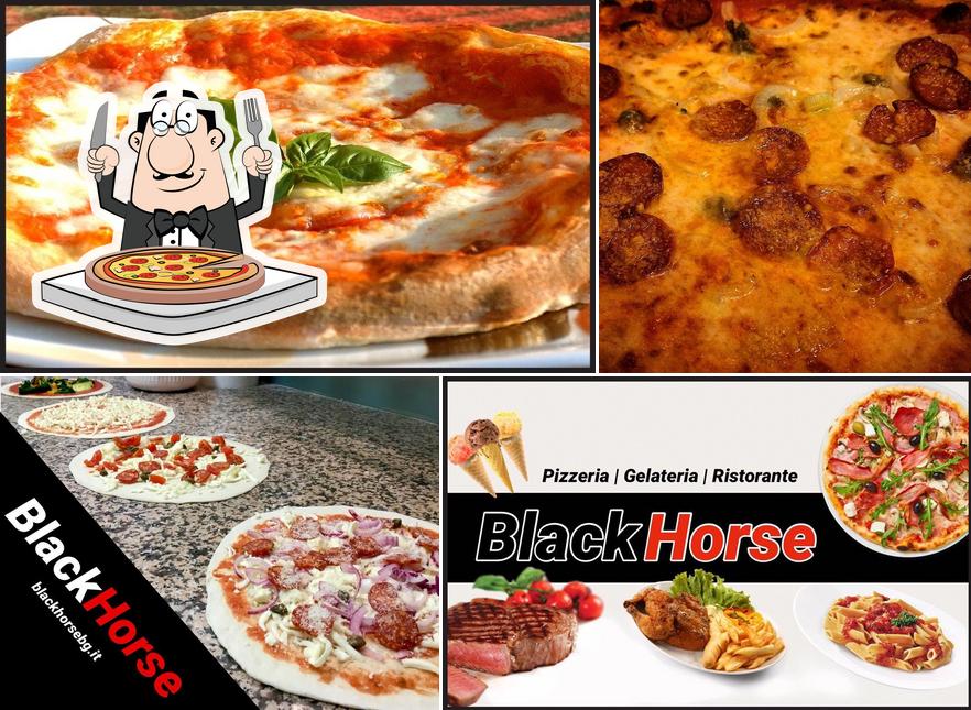 Tómate una pizza en Black Horse