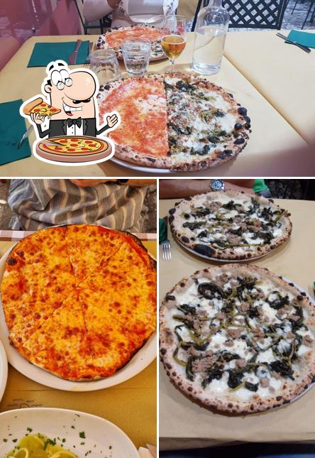 Essayez des pizzas à Pizzeria Da Marco