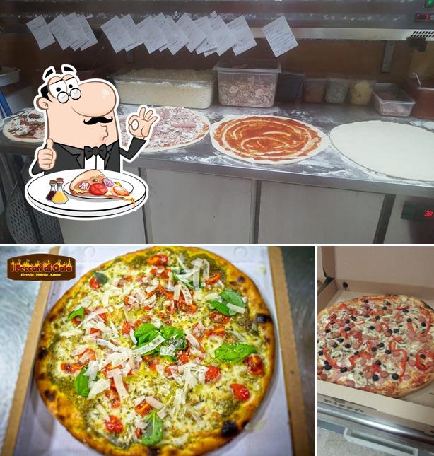 Order pizza at I Peccati di Gola